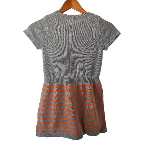 Gymboree Girls 10 "Happy Harvest" Pumpkin Sweater Dress NWT Fall Thanksgiving - Picture 10 of 12
